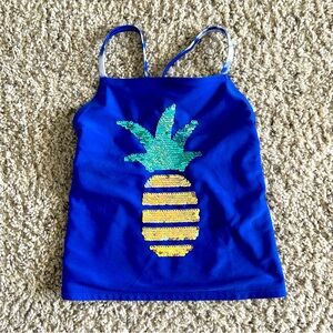 Cat & Jack pineapple swim shirt